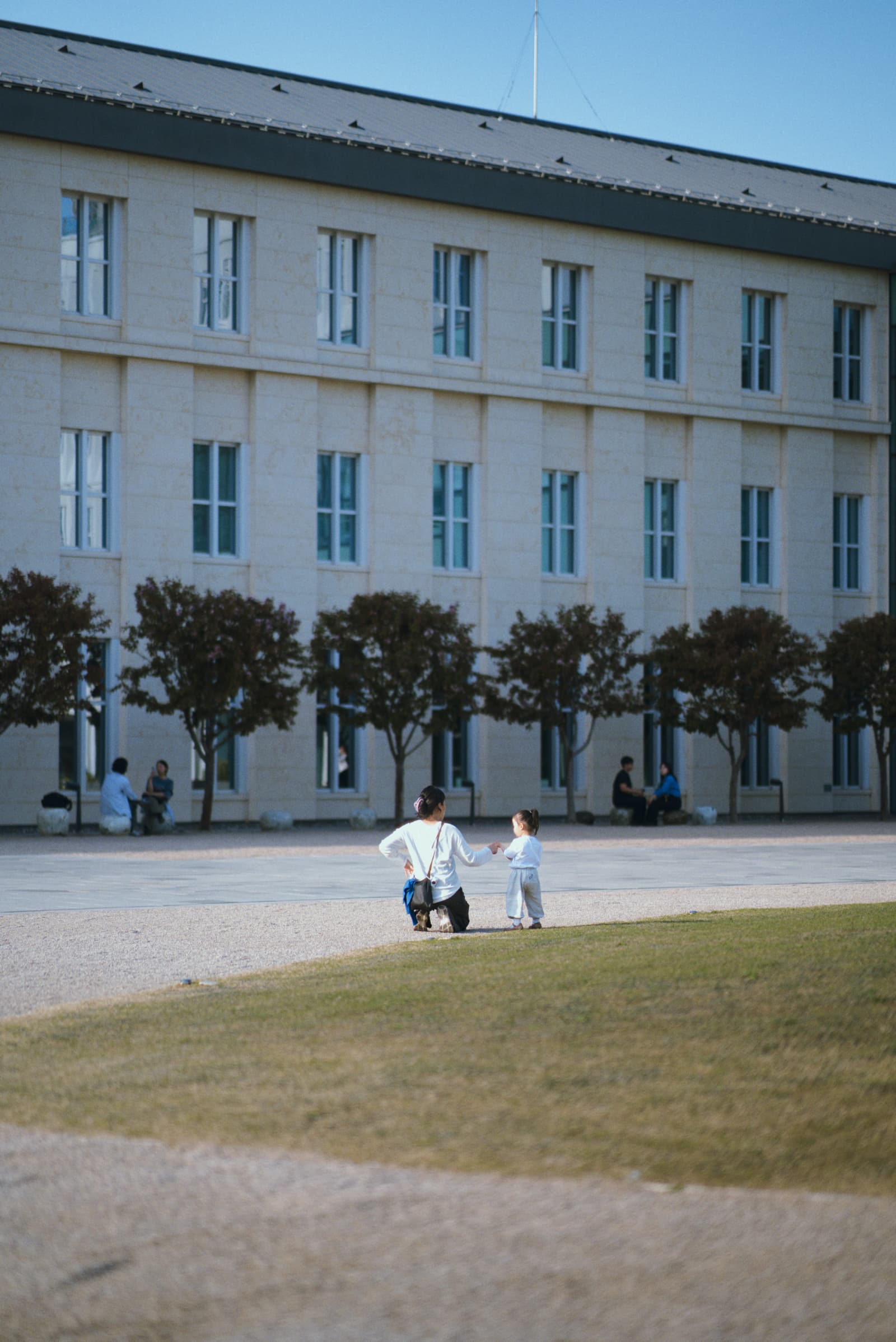 Receipt mark applied to a quiet afternoon frame