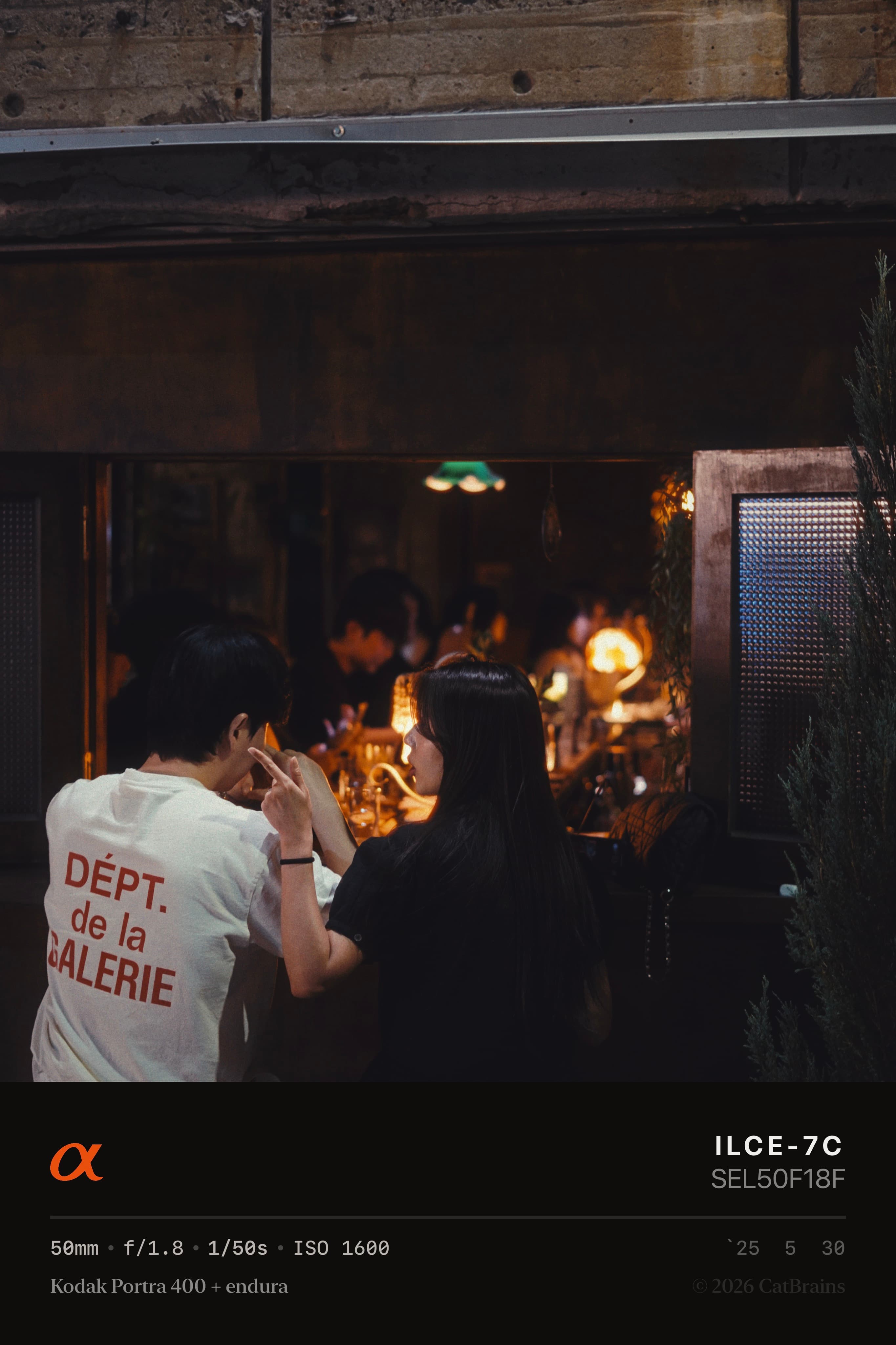 Editorial Mark applied to a photograph