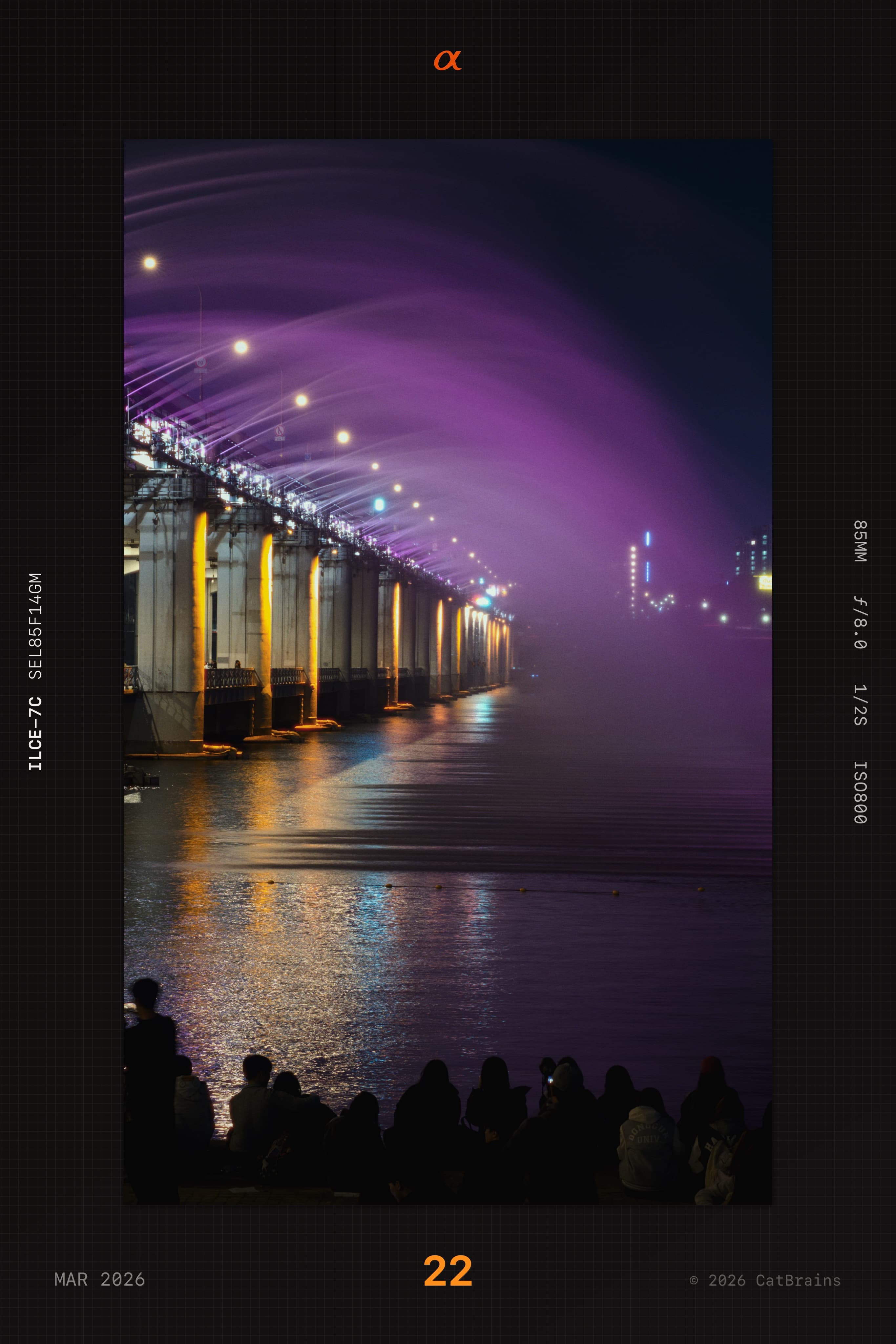 Slide Mark applied to a photograph